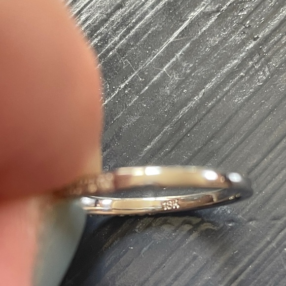 18k White Gold Custom Wedding Band - Picture 10 of 12